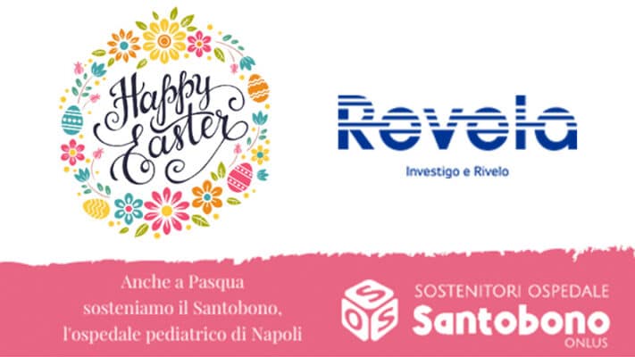 Pasqua 2021: Revela sostiene l'ospedale Santobono di Napoli